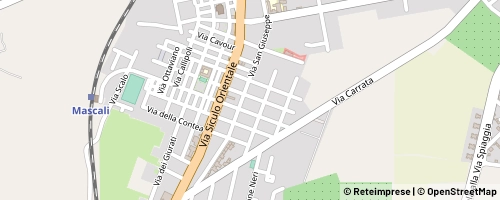 Mappa Mascali