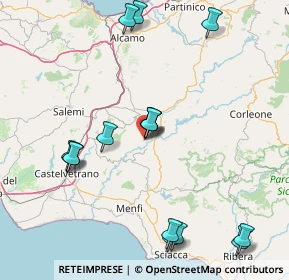 Mappa Via Trentino, 91020 Salaparuta TP, Italia (20.55667)