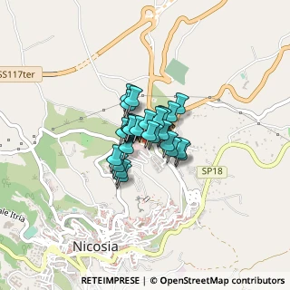 Mappa Via S. Simone, 94014 Nicosia EN, Italia (0.2163)