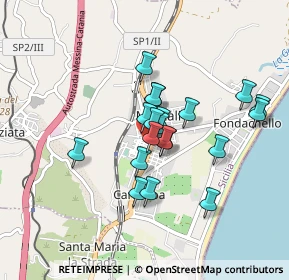 Mappa Via Giuseppe Garibaldi, 95016 Mascali CT, Italia (0.7465)