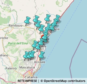 Mappa Via Giovanni Verga, 95016 Mascali CT, Italia (11.67737)