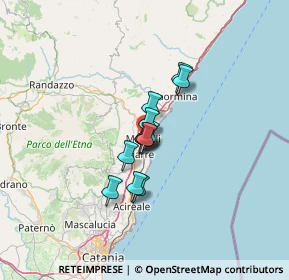 Mappa Via Giovanni Verga, 95016 Mascali CT, Italia (8.25)