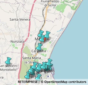 Mappa Via Giovanni Verga, 95016 Mascali CT, Italia (2.79947)