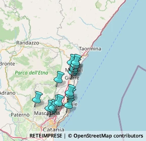 Mappa Via Giuseppe Mazzini, 95016 Mascali CT, Italia (13.65563)