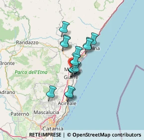 Mappa Via Giuseppe Mazzini, 95016 Mascali CT, Italia (9.34467)