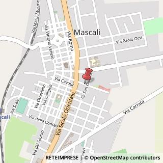 Mappa Via s. giuseppe, 95016 Mascali, Catania (Sicilia)