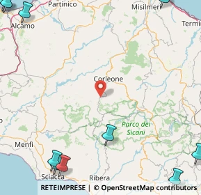 Mappa Via Vittime della Mafia, 90034 Corleone PA, Italia (36.18833)