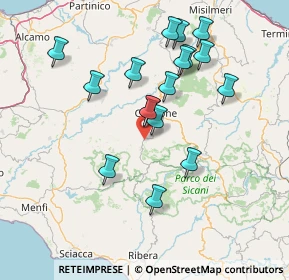 Mappa Via Vittime della Mafia, 90034 Corleone PA, Italia (15.83882)