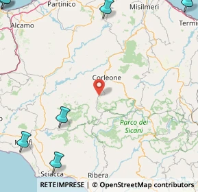 Mappa Via Vittime della Mafia, 90034 Corleone PA, Italia (36.34455)