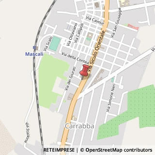 Mappa Via Siculo Orientale, 169, 95016 Mascali, Catania (Sicilia)