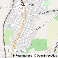 Mapa Mascali