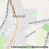Mapa Mascali