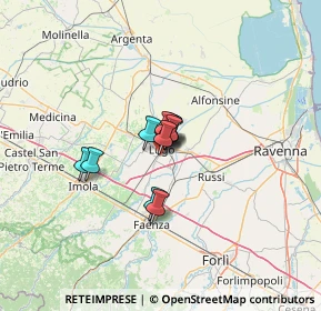 Mappa Via G. Massarenti, 48022 Lugo RA, Italia (6.37455)