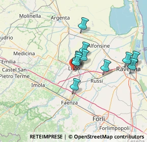 Mappa Via G. Massarenti, 48022 Lugo RA, Italia (11.33182)