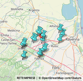 Mappa Via Giuseppe Massarenti, 48022 Lugo RA, Italia (11.24778)