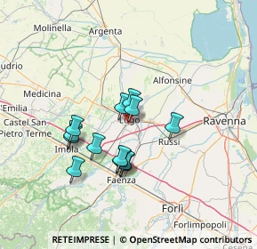 Mappa Via G. Massarenti, 48022 Lugo RA, Italia (11.37923)