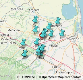 Mappa Via G. Massarenti, 48022 Lugo RA, Italia (10.67389)