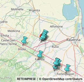 Mappa Via G. Massarenti, 48022 Lugo RA, Italia (14.17909)