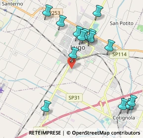 Mappa Via G. Massarenti, 48022 Lugo RA, Italia (2.35)