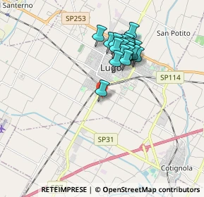Mappa Via G. Massarenti, 48022 Lugo RA, Italia (1.5925)