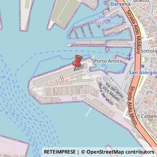 Mappa Via Magazzini del Cotone, 17, 16128 Genova, Genova (Liguria)