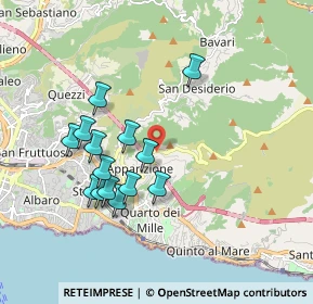 Mappa 16133 Premanico GE, Italia (1.71786)