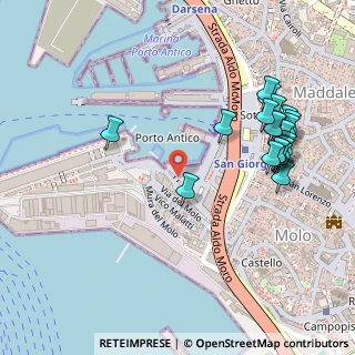 Mappa Via alla Calata Marinetta, 16128 Genova GE, Italia (0.2885)