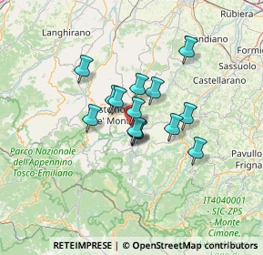 Mappa Via Gatta, 42035 Castelnovo Ne' Monti RE, Italia (8.87357)