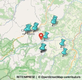 Mappa Via Gatta, 42035 Castelnovo Ne' Monti RE, Italia (5.795)