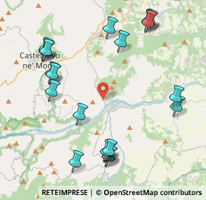 Mappa Via Gatta, 42035 Castelnovo Ne' Monti RE, Italia (5.012)