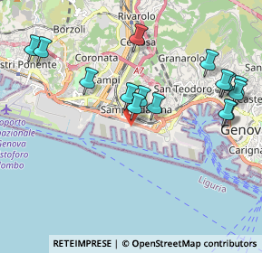 Mappa Viale Africa, 16149 Genova GE, Italia (2.17867)