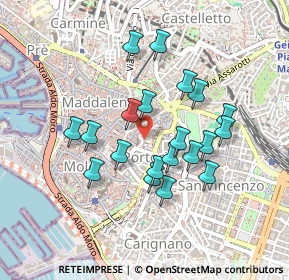 Mappa Piazza Piccapietra civ., 16121 Genova GE, Italia (0.3945)