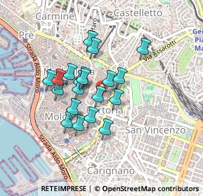 Mappa Piazza Piccapietra civ., 16121 Genova GE, Italia (0.337)