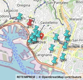 Mappa Piazza Piccapietra civ., 16121 Genova GE, Italia (0.80688)