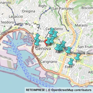 Mappa Largo delle Fucine, 16121 Genova GE, Italia (0.68)