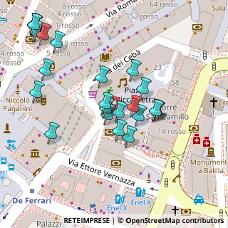 Mappa Piazza Piccapietra civ., 16121 Genova GE, Italia (0.04167)