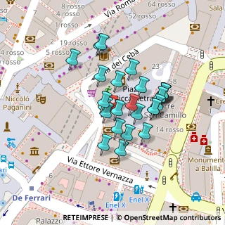Mappa Piazza Piccapietra civ., 16121 Genova GE, Italia (0.04385)