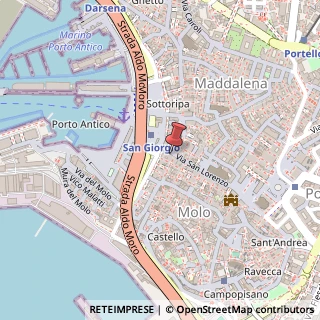 Mappa Via San Lorenzo, 15, 16123 Genova, Genova (Liguria)