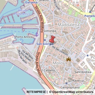 Mappa Via San Lorenzo, 5, 16123 Genova, Genova (Liguria)