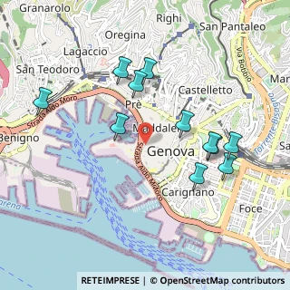 Mappa Via Filippo Turati, 16128 Genova GE, Italia (0.98)