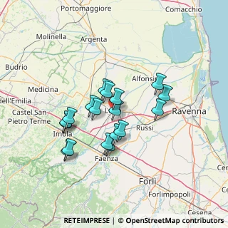 Mappa Via S. F. D'Assisi, 48022 Lugo RA, Italia (11.41889)