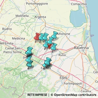 Mappa Via S. F. D'Assisi, 48022 Lugo RA, Italia (12.39611)