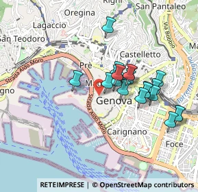 Mappa Via di Canneto Il Curto, 16123 Genova GE, Italia (0.794)