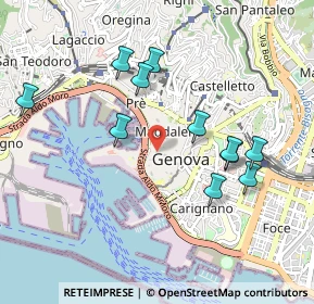 Mappa Via di Canneto Il Curto, 16123 Genova GE, Italia (0.96)