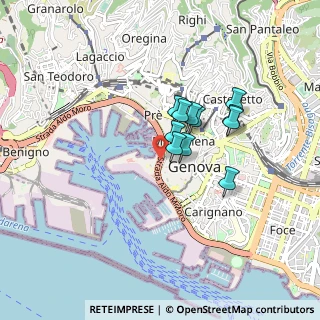 Mappa Via Turati Filippo, 16128 Genova GE, Italia (0.60182)