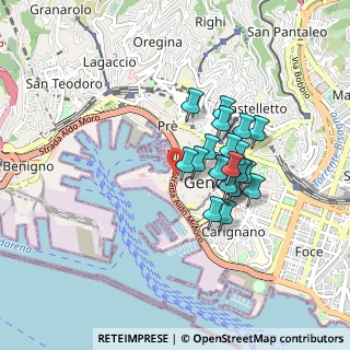 Mappa Italia, 16128 Genova GE, Italia (0.6865)