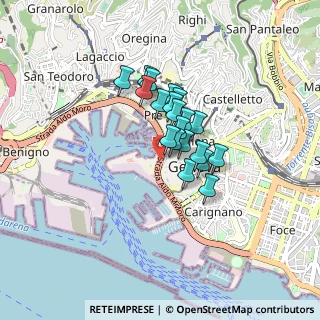 Mappa Via al Porto Antico, 16128 Genova GE, Italia (0.5495)