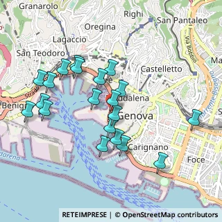 Mappa Via al Porto Antico, 16128 Genova GE, Italia (0.943)