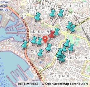 Mappa Salita all'Arcivescovado, 16123 Genova GE, Italia (0.439)