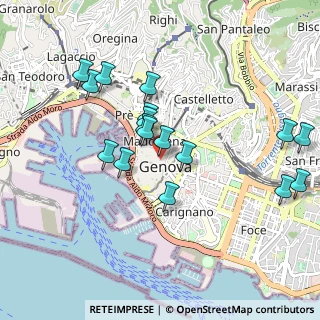 Mappa Salita del Fondaco, 16123 Genova GE, Italia (0.93882)